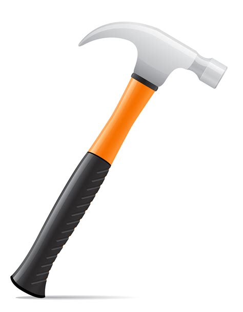 tool hammer with plastic handle vector illustration 493891 Vector Art at Vecteezy