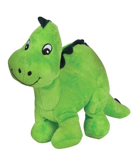 green dinosaur dog toy - Cathern Corral