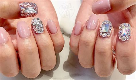 Korean Nail Art Trend: Stone Nails