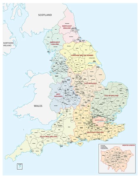 England Maps & Facts - World Atlas