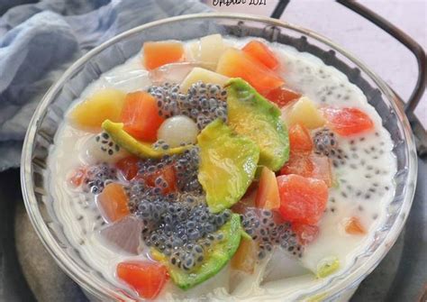 Resep Es Buah Susu oleh OpiBun - Cookpad