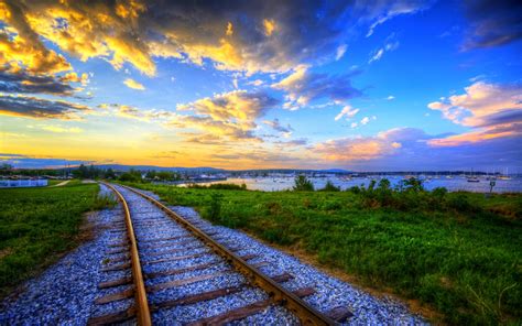 HD Train Tracks Wallpaper (57+ images)