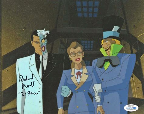 Richard Moll Batman Signed Autograph 8x10 Photo ACOA | Outlaw Hobbies Authentic Autographs