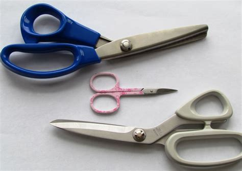 Sewing scissors - different types and uses