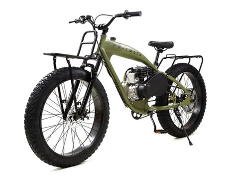 PHATMOTO™ ALL TERRAIN Fat Tire 2021 - 79cc Motorized Bicycle with Hill – Kingsmotorbikes.com