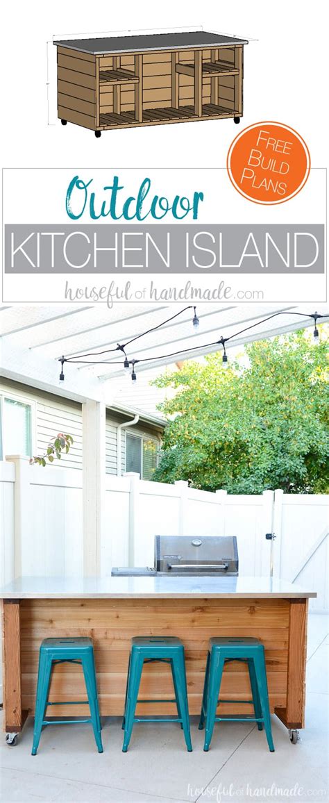 Outdoor Kitchen Island Build Plans - Page 2 of 2 - Houseful of Handmade