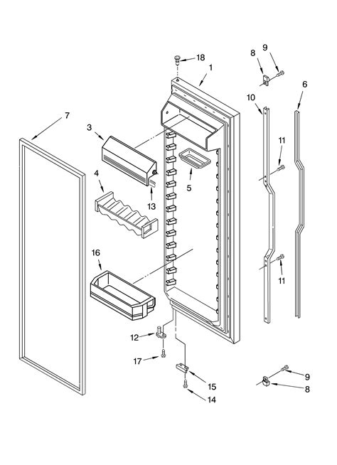 Refrigerator Parts: Kitchenaid Refrigerator Parts Ice Maker