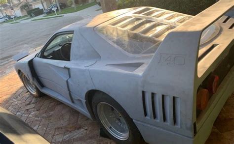 Ambitious Project: Ferrari F40 Replica | Barn Finds