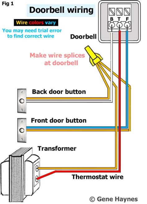 How To Wire A Doorbell Chime Box 5 Wires