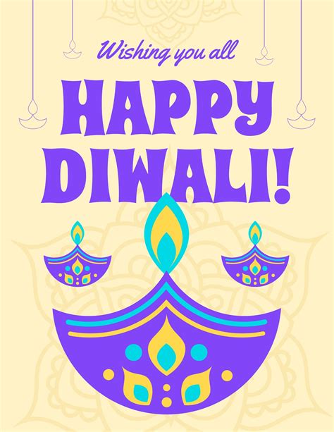 Blank Diwali Flyer in PSD, Illustrator, Word, SVG, JPG, EPS, PNG ...