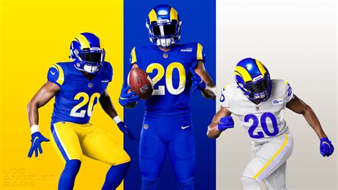 Los Angeles Rams' new uniforms: Jersey redesign unveiled in new photos