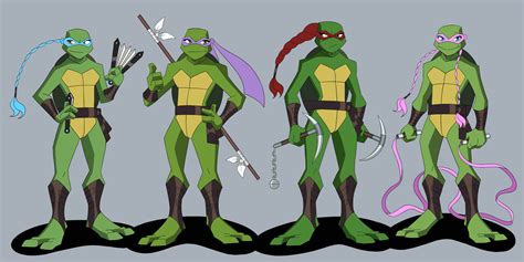 TMNT Girls BTTS Style by Lunamidnight1998 on DeviantArt