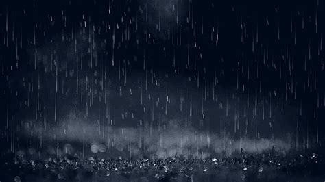 Gentle Night Rain 12 HOURS Rain Sounds for Sleeping - DARK SCREEN to Sleep Fast & End Insomnia ...