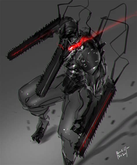 Cool Chainsaw Man fan art (by benedickbana) : r/ChainsawMan