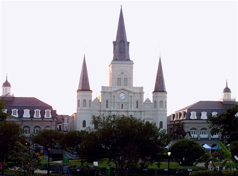 Jackson Square & St. Louis Cathedral, 2007. | Jackson square, Cathedral ...