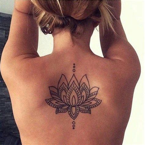 100+ Most Popular Lotus Tattoos Ideas for Women | Geometric tattoo lotus, Back tattoo women ...