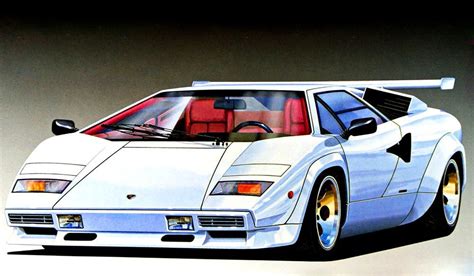 Lamborghini Countach Poster Girl