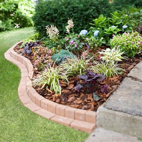 20+ Brick Edging For Flower Beds