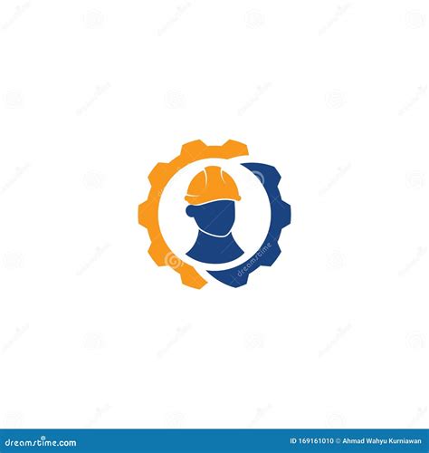 Worker logo vector stock vector. Illustration of professional - 169161010