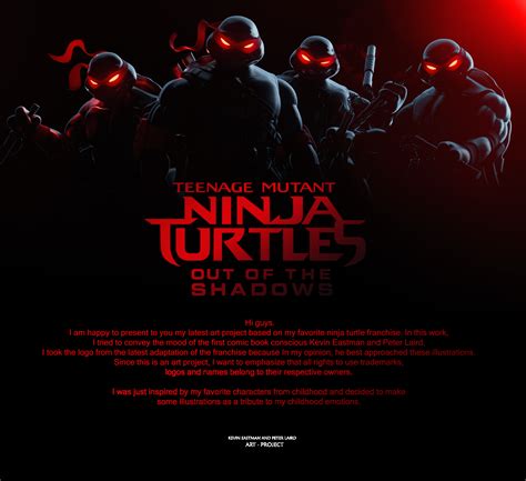 NINJA TURTLES Out of the shadows (ART) :: Behance