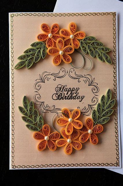 Paper Quilling Birthday Cards For Mother