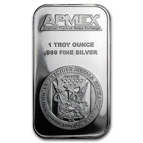 Buy 1 oz Silver Bar - APMEX (TEP) | APMEX