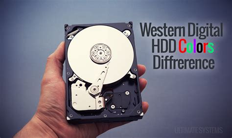 Western Digital WD HDD Colors Difference