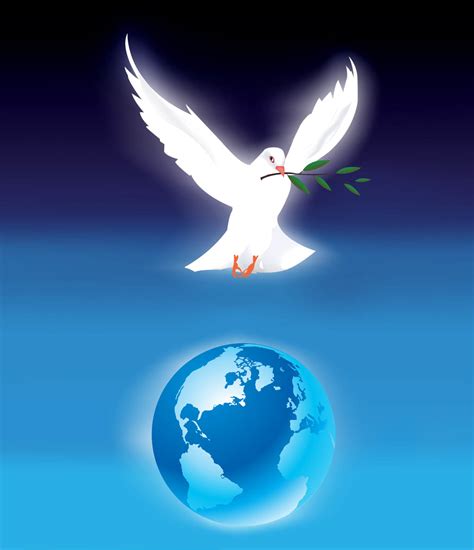 World Peace Poster Vector Art & Graphics | freevector.com