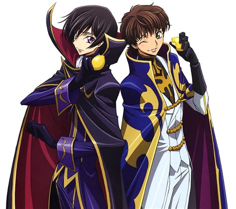 Code Geass Lelouch Lamperouge and Suzaku Kururugi.Android wallpaper 2160×1920 – Kawaii Mobile