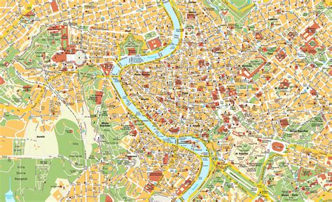 Tô indo para a Itália: Dica - Mapa de Roma