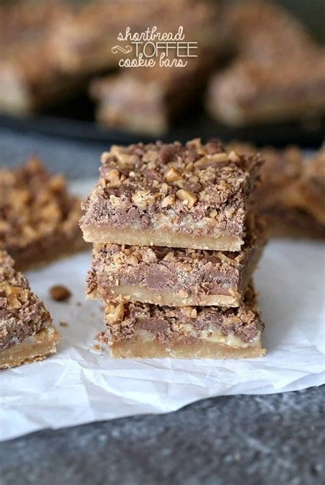 english toffee cookie bars