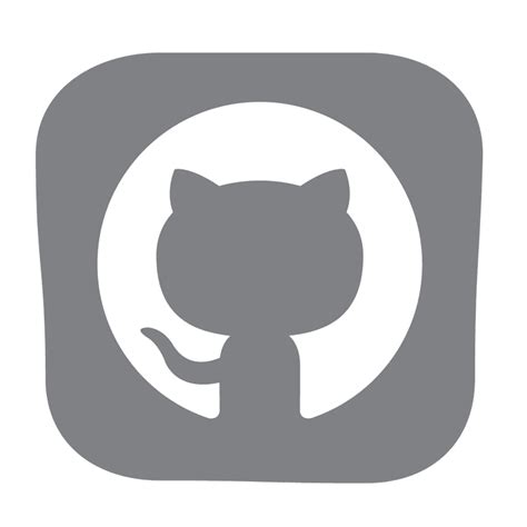 Github Icon White #5871 - Free Icons Library