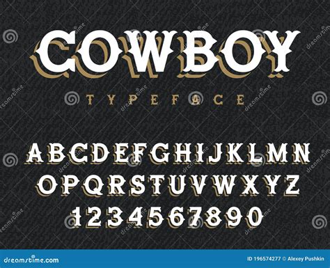 Cowboy Western Font Free Download - antik-kuriosa