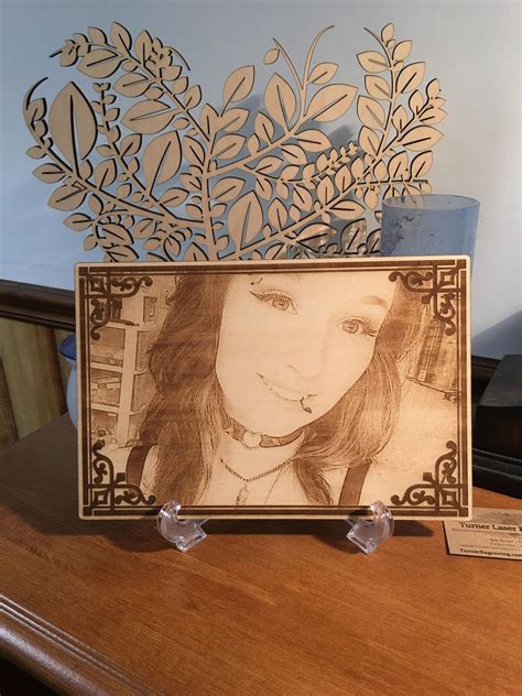 Laser Engraved Photos in Wood - Turner Laser Engraving