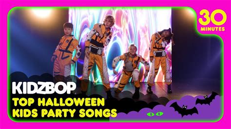 Top Halloween Kids Party songs! (Thriller, Ghostbusters, Monster Mash, Goosebumps) - YouTube