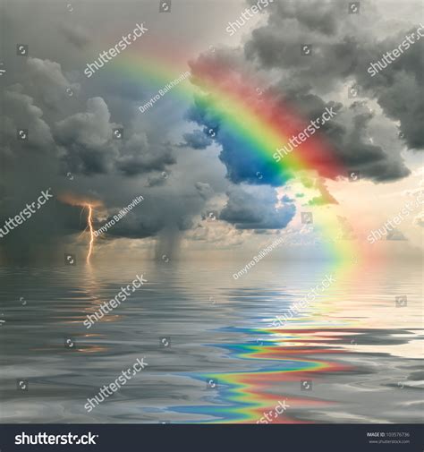 32,971 Rainbow With Storm Clouds Images, Stock Photos & Vectors | Shutterstock