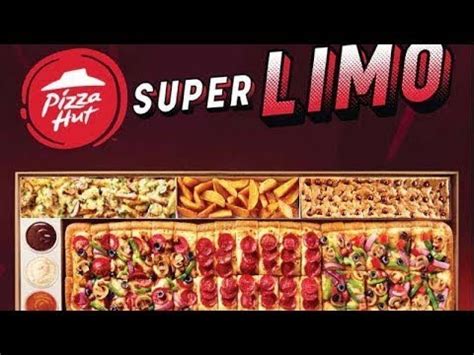 Super Big Pizza | Limo Pizza Hut | Pizza Hut | Limo - YouTube