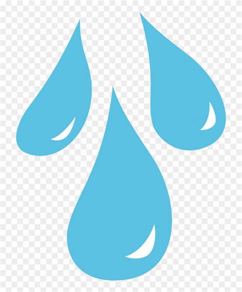 Rain Droplets Clipart