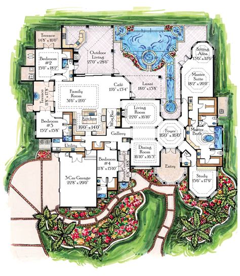 22+ Luxury Estate House Floor Plans