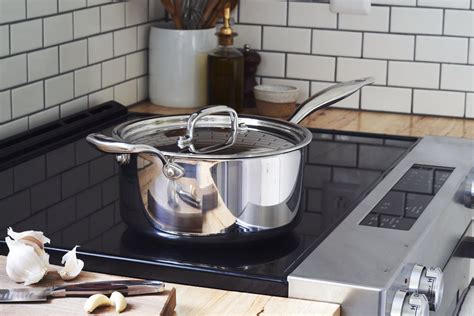 Heritage Steel 4 Quart Saucepan with Lid | Because You Cook