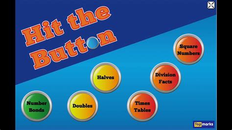 Hit The Button | Doubles - Multiples of 10 - Up to 100 | Beat our score! Fun Kids Cool Maths ...