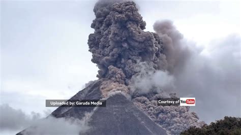 Korban Gunung Merapi Meletus