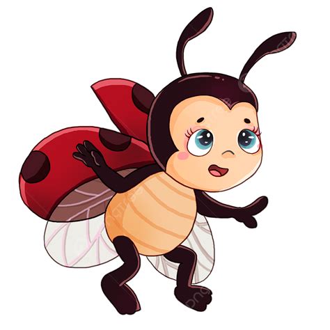 Flying Wings PNG Picture, Ladybug Wings Flying Cartoon, Insect, Ladybug, Cartoon PNG Image For ...