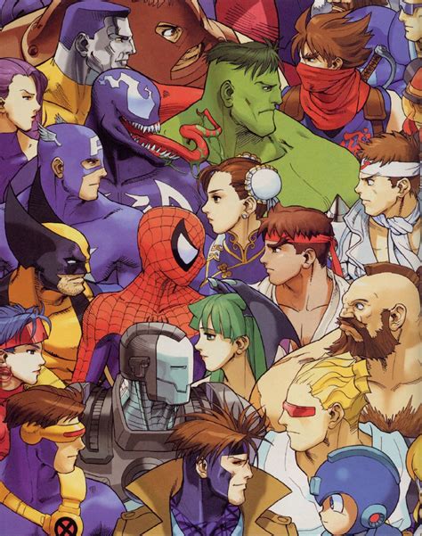 Street Fighter Galleries: Marvel Vs. Capcom