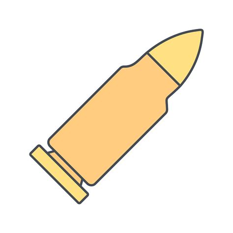 Bullet Vector Icon 354708 Vector Art at Vecteezy