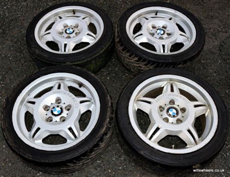 BMW E36 M3 Evo Motorsports Replica Alloy Wheels 17" 5x120 ET37 328i Sport 323i 325tds E46 Z3 ...