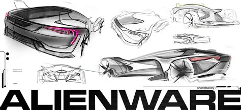 Alienware Concept - Car Body Design