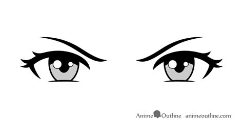 How to Draw Angry Anime or Manga Eyes (8 Steps) - AnimeOutline