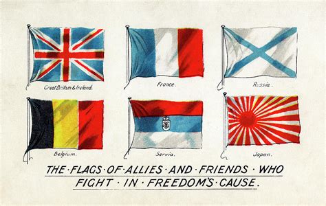 Alliances In Ww1 Flag