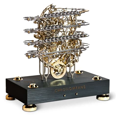 The Physicist's Perpetual Motion Clock - Hammacher Schlemmer